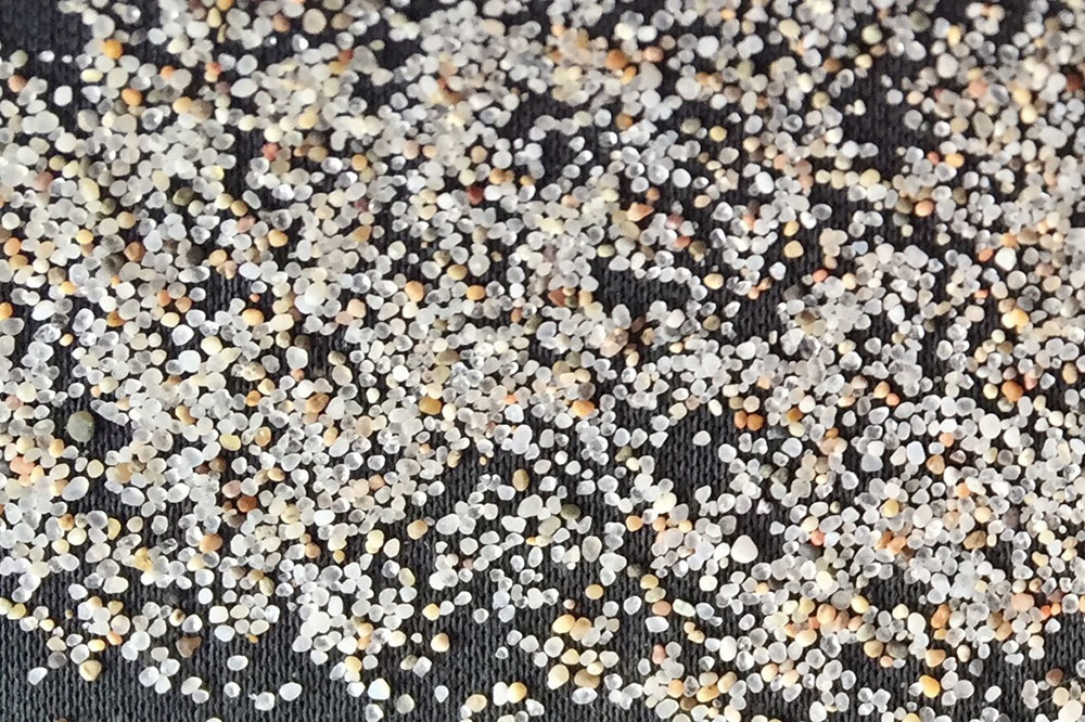 烘幹擦洗砂